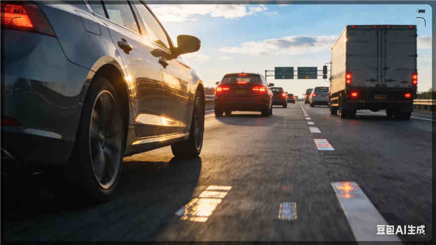 新干高速公路汽车送汽油